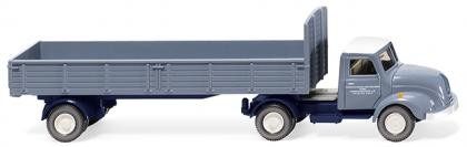 Wiking Magirus S 3500 Pritschensattelzug "Porsche" (051001)