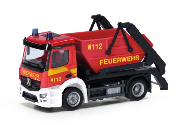 Herpa MB Actros S Absetzkipper AK12 "Feuerwehr"