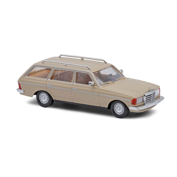 Busch: Mercedes-Benz S 123 (mit Rechteckscheinwerfern und Barockfelgen), taigabeige