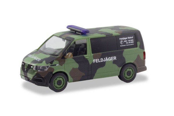 Herpa VW T 6.1 Bus "Feldjäger" Flecktarn
