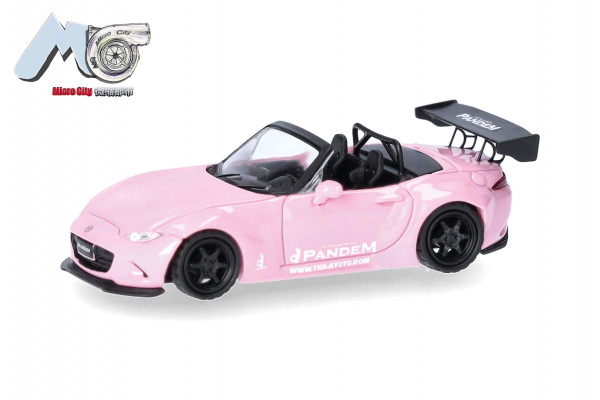 Herpa MicroCity: Mazda MX-5 Rocket Bunny, rosa