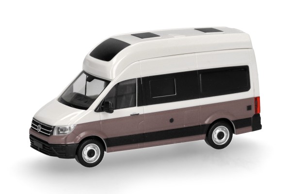 Herpa VW Crafter Grand California 600, candywhite/mojawe beige