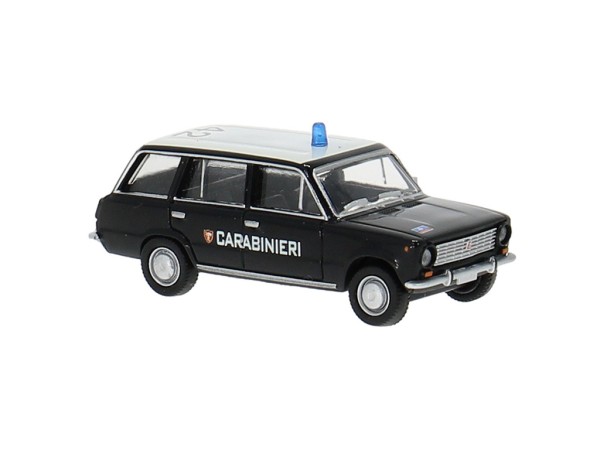 Brekina Fiat 124 Familiare (1966) "Carabinieri" (I)