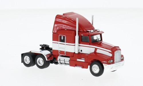 Brekina Kenworth T 600 rot/weiß