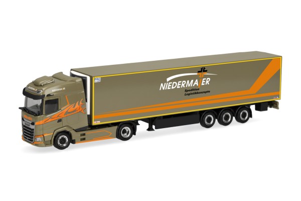 Herpa DAF XG Kühlkoffer-Sz. "Niedermaier"