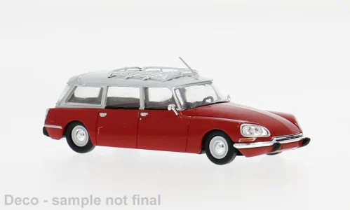 Brekina Citroen DS Break rot/grau
