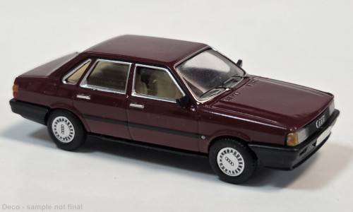 PCX87 Audi 80 (B2) (1984) dunkelrot (870712)