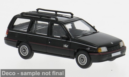 PCX87 Opel Kadett E Caravan Club Special (1989) schwarz (871458)