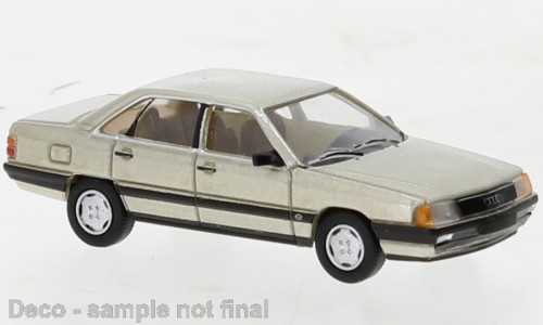 PCX87 Audi 100 (C3) (1982) beige-met. (870438)