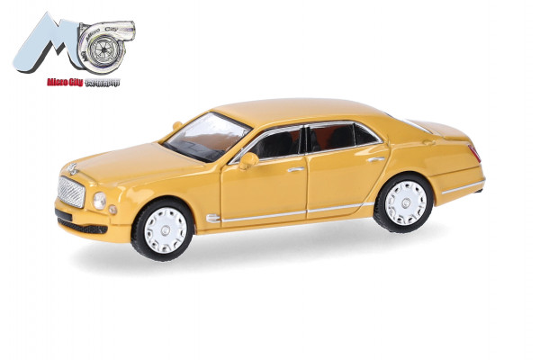 HerpaMicroCity: Bentley Mulsanne, gelb