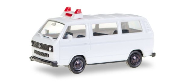 Herpa MiniKit: VW T3 Bus unbedruckt weiß (012966)