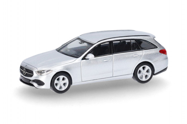 Herpa Mercedes-Benz C-Klasse T-Modell, Hightechsilber