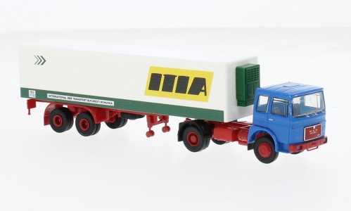 Brekina MAN F7 Koffer-Sz. "ITIA Sped "(RO)