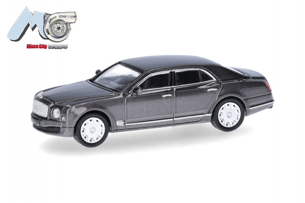 Herpa MicroCity: Bentley Mulsanne, grau