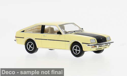 PCX87 Opel Manta B CC (1978) hellgelb / schwarz (871572)