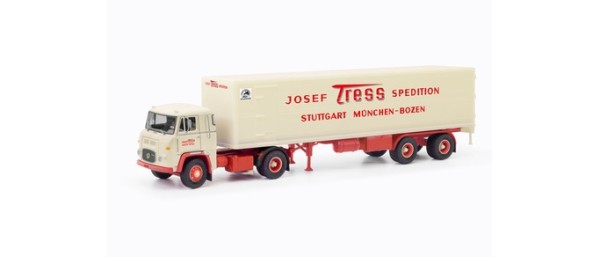 Herpa Scania Vabis LB 76 Koffer-Sattelzug "Tress"