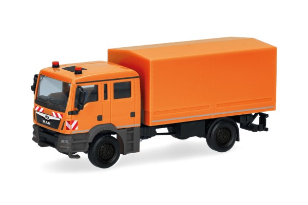 Herpa MAN TGM MzKW (Mehrzweckkraftwagen), kommunalorange
