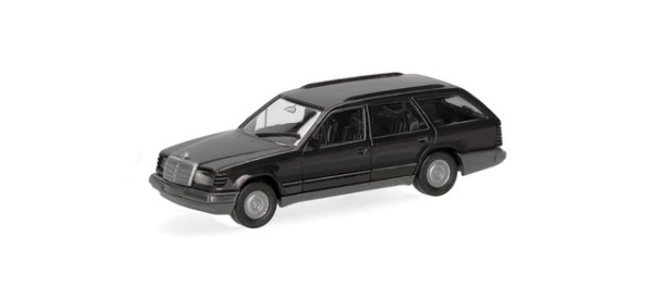 Herpa Basic: Mercedes-Benz E-Klasse T-Modell (124) schwarz