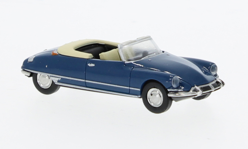 Brekina Citroen DS Cabrio offen blau