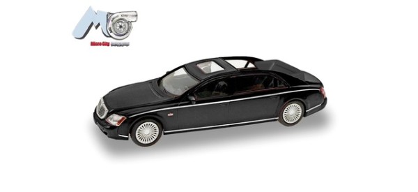 Herpa MicroCity: Maybach 62S schwarz (2002-2013)