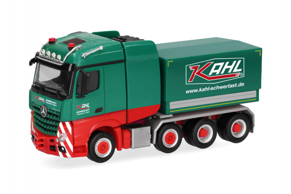 Herpa Mercedes-Benz Arocs Schwerlastzugmaschine 4achs "Kahl"