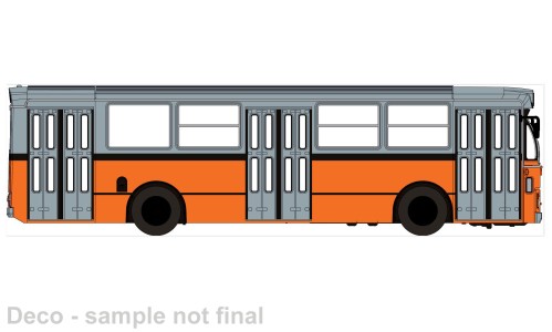 Brekina: Fiat 418 AL grau/orange (I) (59951)