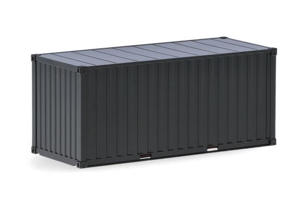 Herpa 2x 20ft Container "Bundeswehr" Bronzegrün (unbedruckt)