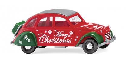 Wiking: Citroën 2 CV "Weihnachtsmodell" (080915)