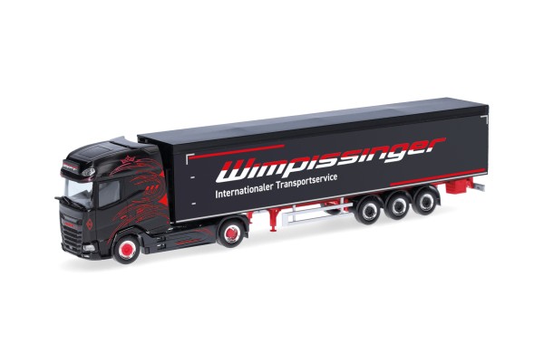 Herpa DAF XG+ Schubboden-Sattelzug "Wimpissinger"