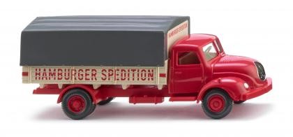 Wiking Magirus Pritschen-Lkw "Hamburger Spedition"