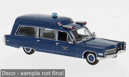 Brekina Cadillac Meteor Ambulance der US Air Force