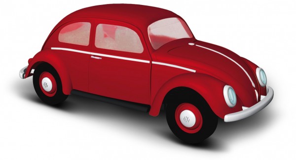 Busch VW Käfer Brezelfenster rot (52901)