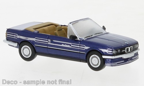 PCX87 BMW Alpina C2 2,7 Cabriolet (1986) dunkelblau-met./Dekor (870444)