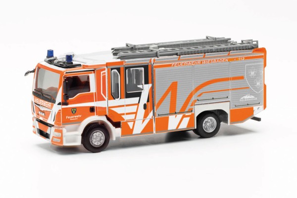 Herpa MAN TGM CC Ziegler Z-Cab "Feuerwehr Wiesbaden" (097581)