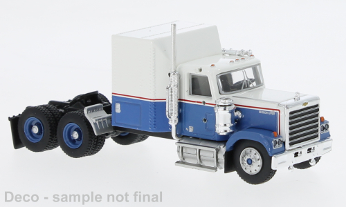 Brekina Chevrolet Bison Zgm. weiß/blau