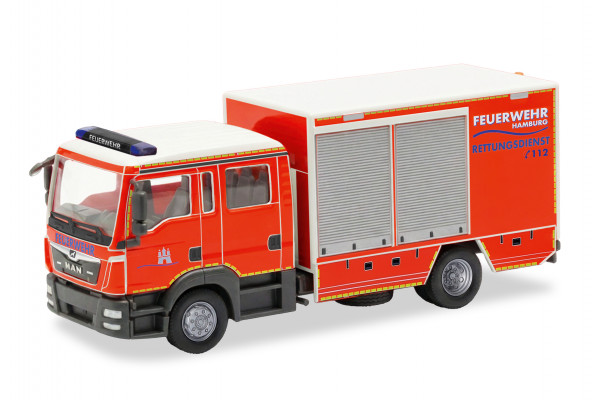 Herpa MAN TGL Euro6 GW-SAN "Feuerwehr Hamburg"