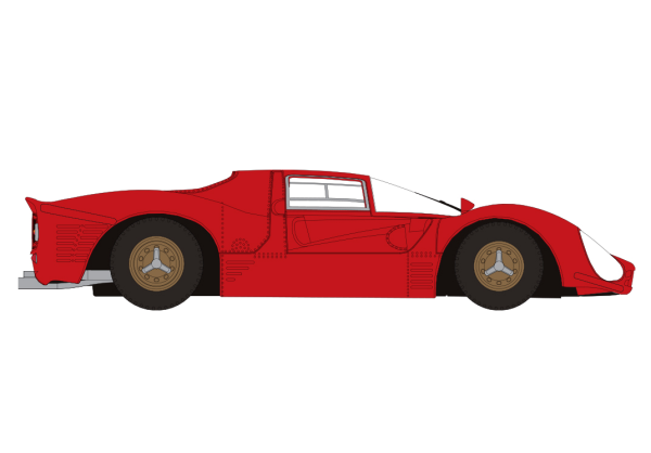 Brekina Ferrari 330 P3 Berlinetta rot