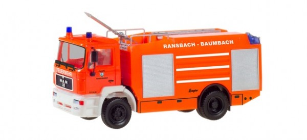 Herpa MAN M 90 Tanklöschfahrzeug "Feuerwehr Ransbach-Baumbach" (094528)