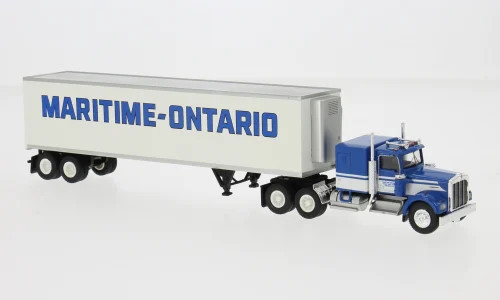 Brekina Kenworth W900 Koffersattelzug "Maritime Ontario"