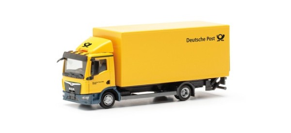 Herpa MAN TGL Koffer-LKW mit Ladebordwand "Post"