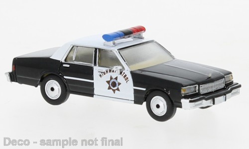 Brekina Chevrolet Caprice (1987) "California Highway Patrol" (19703)