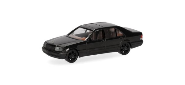 Herpa Mercedes-Benz 600 SEL V12 mit Brabus-Felgen schwarz