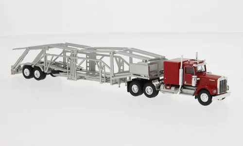 Brekina Kenworth W900 car transport