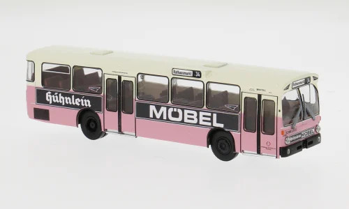 Brekina Mercedes-Benz O305 Schnellbus "Möbel Hühnlein" aus Hamburg