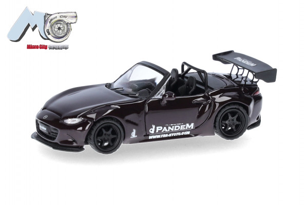 Herpa MicroCity: Mazda MX-5 Rocket Bunny, lila