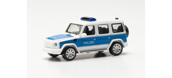 Herpa Mercedes G-Klasse „Polizei Brandenburg Land“ (097222)