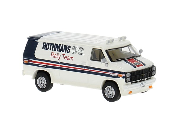 Brekina Chevrolet C20 Van "Rothmans Opel Rally Team"