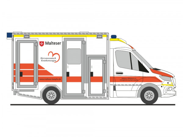 Rietze GSF RTW ´18 Malteser Bad Laasphe - Herzenswunsch Krankenwagen