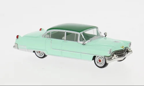 Brekina Cadillac Fleetwood ´55 zweifarbig grün