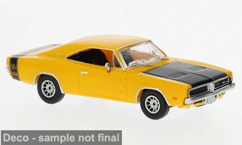 Brekina Dodge Charger gelb